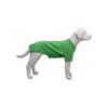 Pet Clothing for Medium Dogs with Basic Green T-Shirt Design and XXL Size