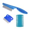 Pet Comb for Dog Tear Stain Remover and Grooming 3 Piece Set