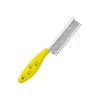 Pet Comb with Long and Short Teeth for Dematting and Detangling Poodle Hair