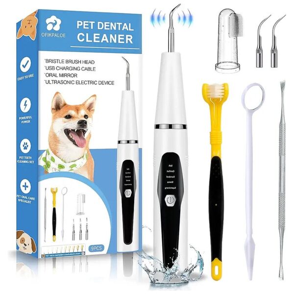 Pet Dental Care Machine for Teeth Cleaning and Tartar Removal in Large and Small Dogs