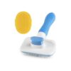 Pet Deshedding Brush for All Sizes and Hair Types of Dogs and Cats