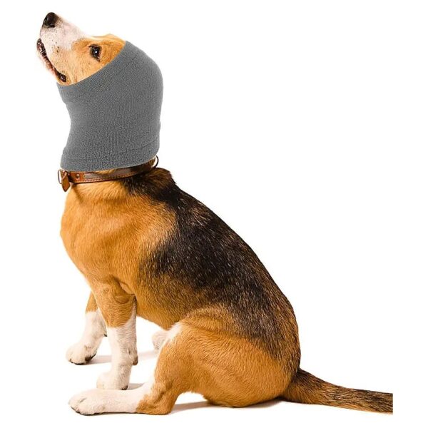 Pet Dog Neck and Ears Warmer Hood for Comfort and Relaxation