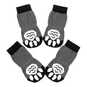 Pet Dog Socks with Rubber Reinforcement for Indoor Wear and Protection