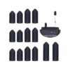 Pet Dog Training Collar Parts - 24 Pcs Protective Rubber Tips for Comfortable Fit