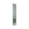 Pet Door with 5 x 15 Flap Size and Adjustable Height for Aluminum Sliding Patio Doors