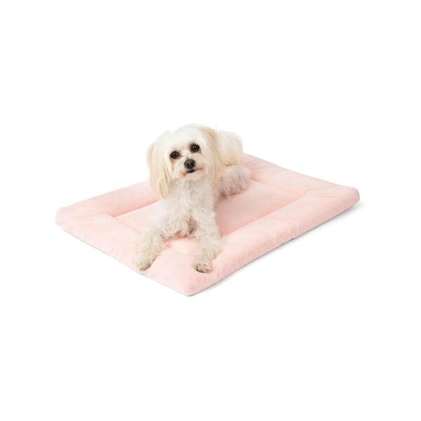 Pet Dreams Non Toxic Dog Crate Bed 18X12Pink Soft Premium Fabric X Small