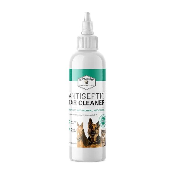 Pet Ear Infection Treatment, Made in the USA, Veterinarian-Formulated, 100% Guaranteed