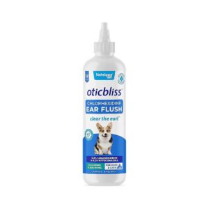 Pet Ear Infection Treatment with Chlorhexidine and Ketoconazole for Dogs and Cats