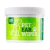 Pet Ear Wipes for Dogs and Cats with Itch Relief and Natural Ingredients