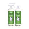 Pet Expert-Approved Stain and Odor Eliminator, 2-Pack 24 oz, Grapefruit Tea Tree Scent