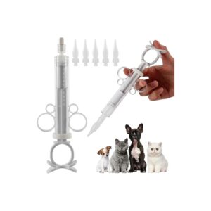 Pet Feeding Syringe Silicone Nipples Puppy Milk Feeder for Cats Dogs Animals