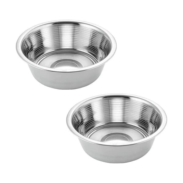 Pet Food Feeding System with Stainless Steel Bowls for Small to Medium Dogs