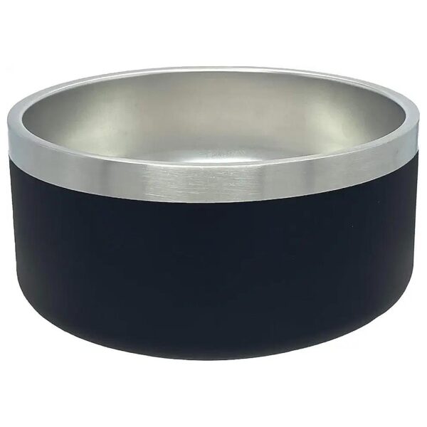 Pet Food and Water Bowls with Non-Slip Rubber Bottom for Large Medium Size Pets