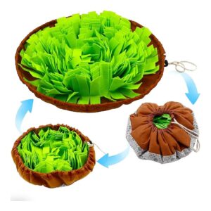 Pet Foraging Snuffle Mat for Small Dogs, Interactive Feeding Mat for Training and Enrich