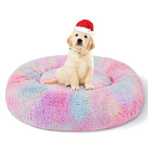 Pet-Friendly Calming Dog Bed with Anti-Anxiety Features for Small Dogs