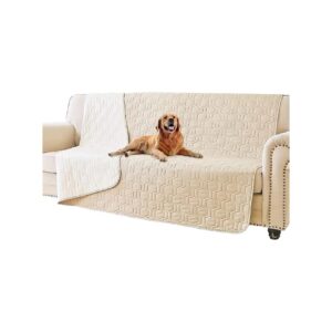 Pet-Friendly Polyester Couch Cover and Bed Mat for Dogs