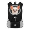 Pet Front Pack Carrier with Breathable Padded Back and Shoulders for Small to Medium Pets