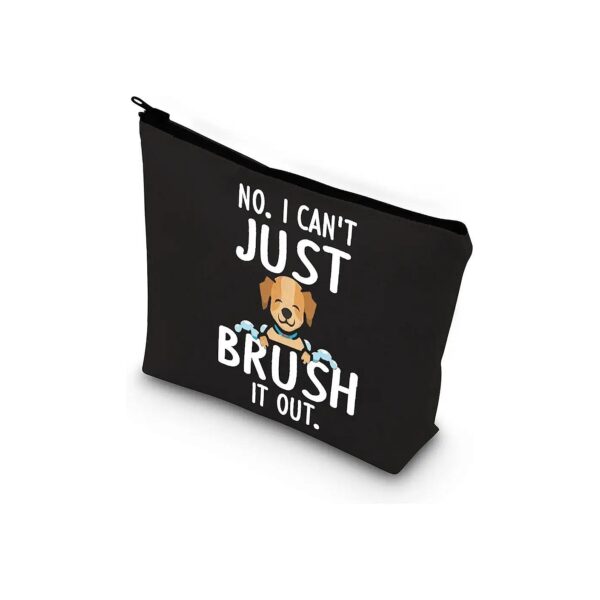 Pet Groomer Gift Ideas for Fur Mama Pet Owner with Makeup Bag and Funny Quote