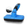 Pet Grooming Brush for All Pets with Soft Bristles and Self Cleaning Feature