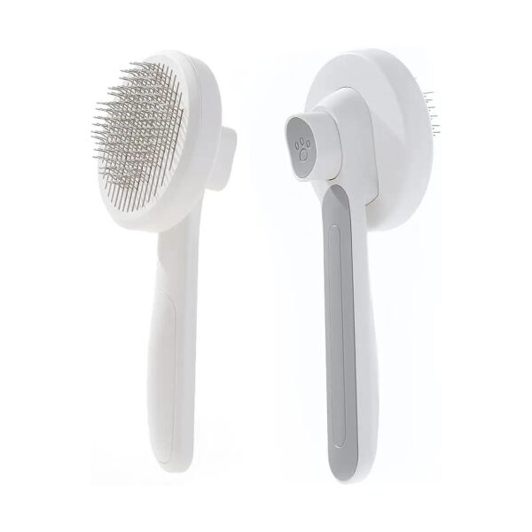 Pet Grooming Brush for Dogs and Cats with Self Cleaning Slicker Brush