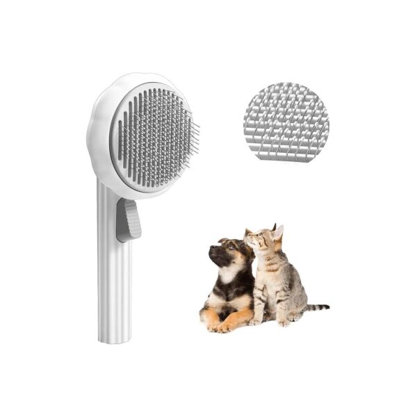 Pet Grooming Brush for Shedding and Detangling for Short and Long Haired Dogs and Cats