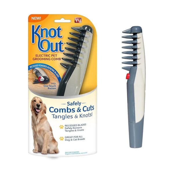 Pet Grooming Comb Removes Knots and Tangles Instantly