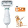 Pet Grooming Dryer with Adjustable Temperature for Small Medium Pet Hair Care