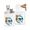 Pet Grooming Essentials, Gentle Eye Stain Remover Wipes for Cats and Dogs, 300 Soft Pads