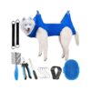 Pet Grooming Hammock for Medium Dogs and Cats 9 in 1 Kit with Hammock and Accessories