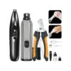 Pet Grooming Kit for Small Medium Dogs Cats Rabbits with Nail Grinder Trimmer Clippers