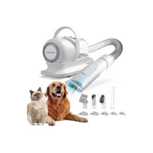 Pet Grooming Kit with 5 Proven Grooming Tools for All Hair Types