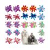 Pet Grooming Supplies with Rubber Band Hair Bows for Small Breeds