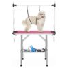 Pet Grooming Table for Small Dogs with Adjustable Height