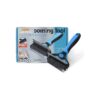 Pet Grooming Tool with 2 in 1 Dual Head for Undercoat Raking and Dematting