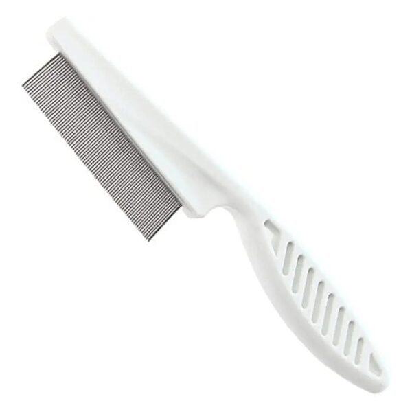 Pet Grooming Tool with Stainless Steel Comb for Flea Treatment and Prevention