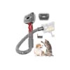 Pet Grooming Vacuum Attachment for Dogs and Cats with Grooming Brush and Deshedding Brush