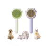 Pet Hair Brush for Cats, Dogs, Rabbits and All Pets, Self Cleaning