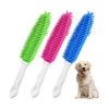 Pet Hair Removal Solution 3-Piece Brush Set for Dogs Cats Furniture