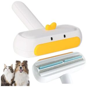 Pet Hair Remover Roller for Couch Furniture and Carpets with Hidden Hair Compartment