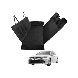 Pet Hammock and Protector for Toyota Camry Back Seat Waterproof and Scratches Black