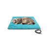 Pet Heating Pad 30x20 Nylon Mat for Dogs and Cats with Overheat Sensor Safety Features