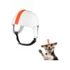 Pet Helmet for Small Dogs with Adjustable Belt and Soft Inner Mat for Head Protection