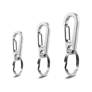 Pet ID Tag Holders for Dog Cat Collars Harnesses with Stainless Steel Clips