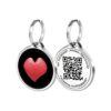 Pet ID Tag with Quick Scan and Email Alert Features for Instant Pet Location