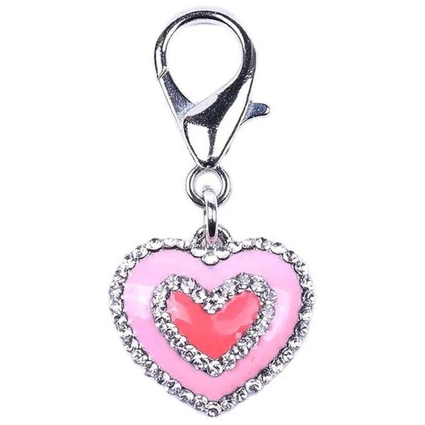 Pet Jewelry Rhinestones Charm Pendant Necklace Accessory for Dog Cat Puppy