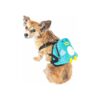 Pet Life Animated Dog Backpack with Added Pouch and Durable Nylon Exoshell