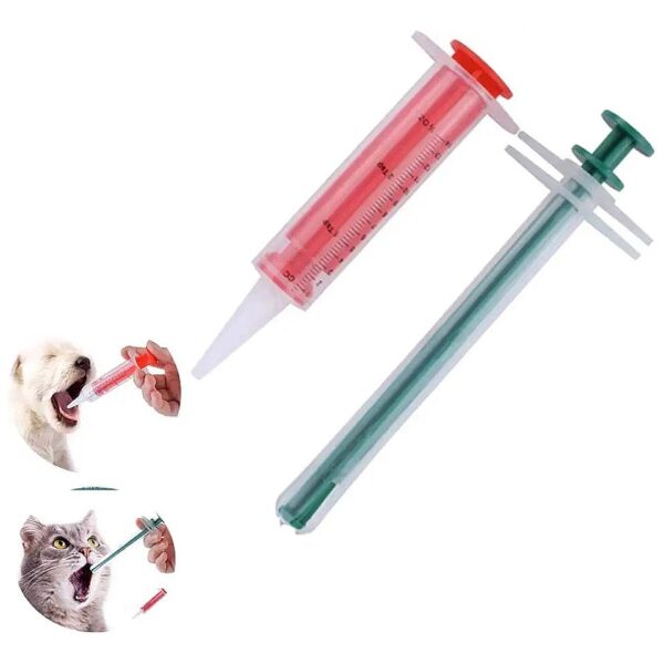 Pet Medical Feeding Tool for Large Pets with Pill and Capsule Option