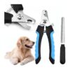 Pet Nail Clippers, Trimmers, and Safety Guard for Small to Large Breeds