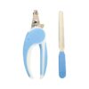 Pet Nail Clippers with Ergonomic Handle and Safety Guard for Small Breed Animals