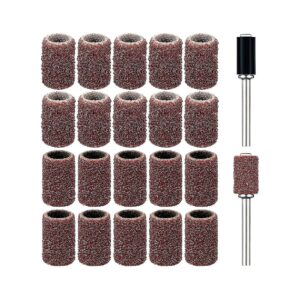 Pet Nail Grinder Replacement Kit with 120 Grit Sanding Bands for Dog Claw Care